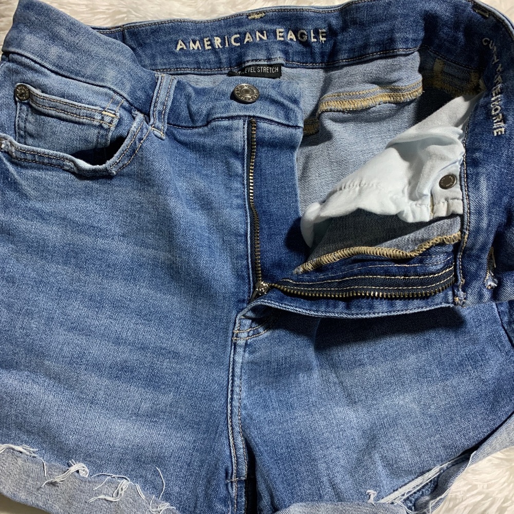 AE curvy high- rise shortie